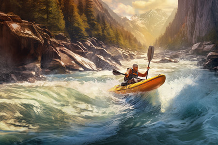 AA Journey Downstream: Capturing the Essence of Riversの素材