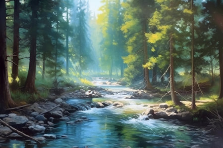 AA Journey Downstream: Capturing the Essence of Riversの素材