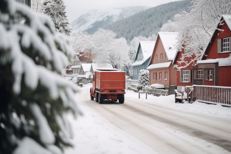 a Fast and Efficient Delivery Truck Serviceの素材