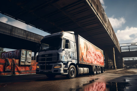 a Fast and Efficient Delivery Truck Serviceの素材