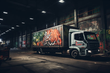 a Fast and Efficient Delivery Truck Serviceの素材