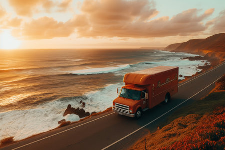 a Fast and Efficient Delivery Truck Serviceの素材