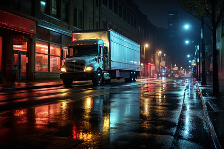 a Fast and Efficient Delivery Truck Serviceの素材