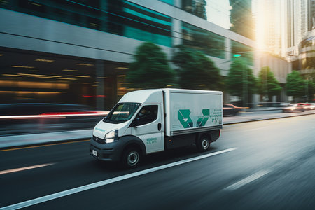 a Fast and Efficient Delivery Truck Serviceの素材