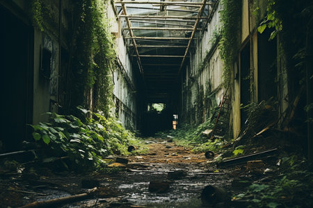 A Fading Echoes: The Melancholic Beauty of Urban Decayの素材