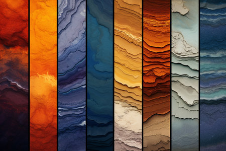 A Unleashing Imagination: The Vibrant Realm of Abstract Artの素材