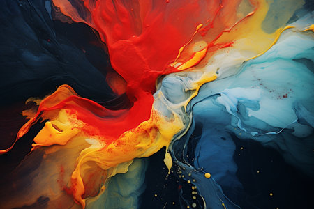 A Unleashing Imagination: The Vibrant Realm of Abstract Artの素材