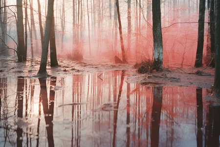 A Reality Distorted: A Surreal Journey Through Mirrors and Reflectionsの素材