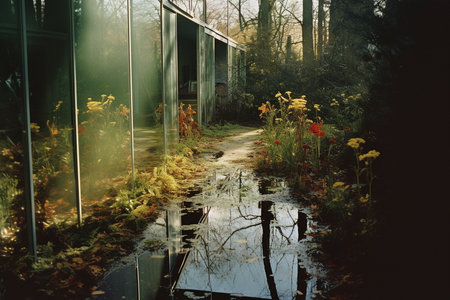 A Reality Distorted: A Surreal Journey Through Mirrors and Reflectionsの素材