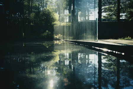 A Reality Distorted: A Surreal Journey Through Mirrors and Reflectionsの素材