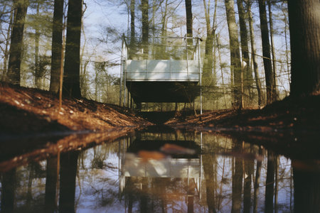 A Reality Distorted: A Surreal Journey Through Mirrors and Reflectionsの素材