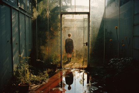 A Reality Distorted: A Surreal Journey Through Mirrors and Reflectionsの素材