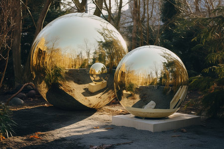 A Reality Distorted: A Surreal Journey Through Mirrors and Reflectionsの素材