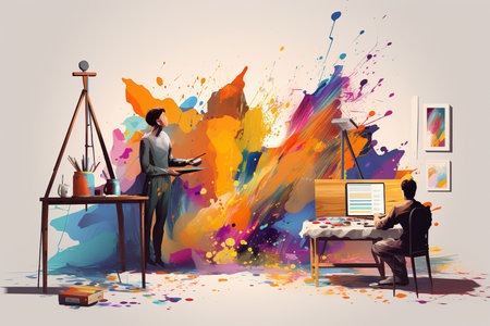 An Fractal Thoughts: An Abstract Interpretation of the Creative Processの素材