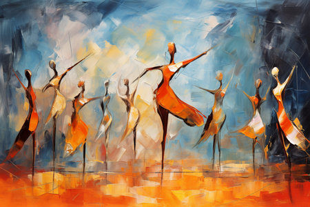 An Rhythm in Motion: An Abstract Representation of Danceの素材
