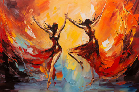 An Rhythm in Motion: An Abstract Representation of Danceの素材