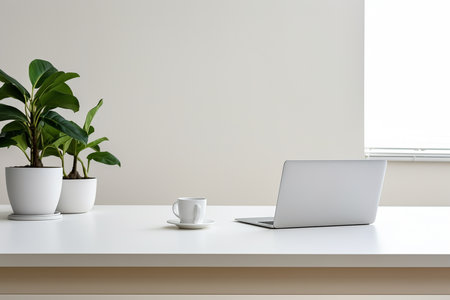 An Minimalist Business: Clean Office Workspaceの素材