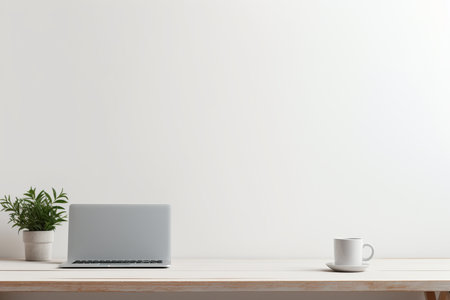 An Minimalist Business: Clean Office Workspaceの素材