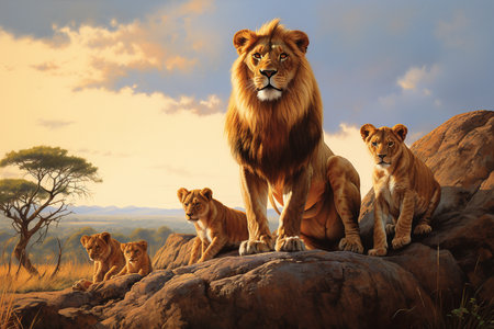 Majestic Lion's Kingdomの素材