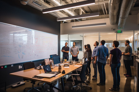 Silicon Valley Office The Intersection of Creativity and Tension in a High-Tech Spaceの素材