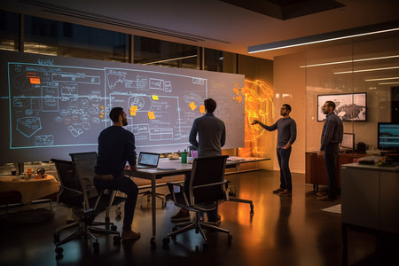 Silicon Valley Office The Intersection of Creativity and Tension in a High-Tech Spaceの素材