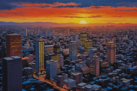 Tokyo's Vibrant Urban Lifeの素材