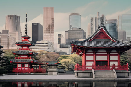 Tokyo's Vibrant Urban Lifeの素材