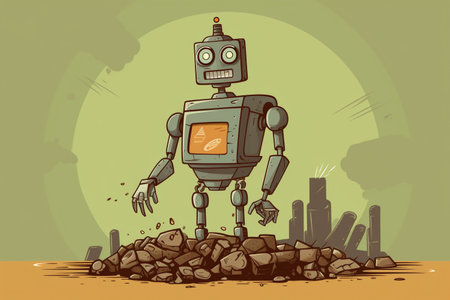 Eco-Robots Pioneering Sustainable Waste Management Solutionsの素材