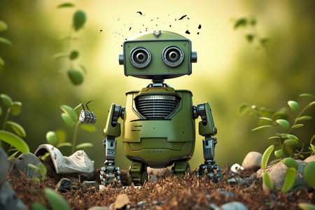 Eco-Robots Pioneering Sustainable Waste Management Solutionsの素材