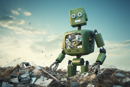 Eco-Robots Pioneering Sustainable Waste Management Solutionsの素材