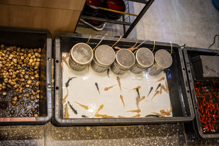 Tokyo, Japan, October 28, 2023: Culinary Store with Traditional Japanese Kitchenwareのeditorial素材