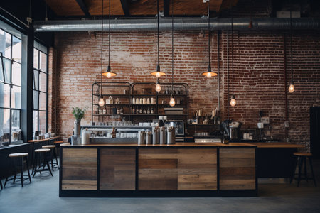 Industrial Style Coffee Shopの素材