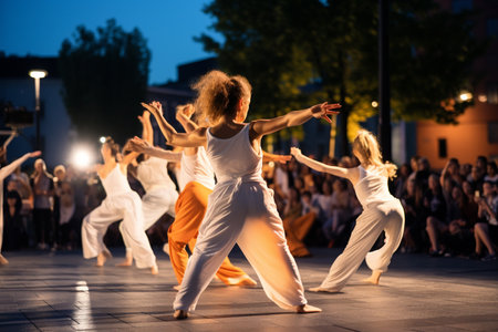 Outdoor Contemporary Dance Performanceの素材