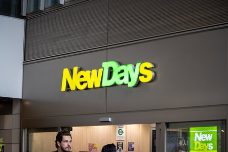 Tokyo, Japan, November 6, 2024: NewDays Convenience Store Signageのeditorial素材