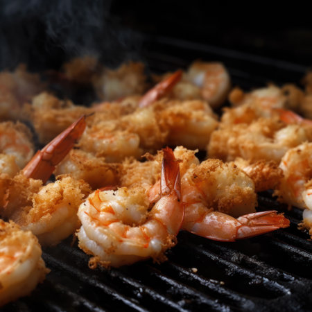 Grilled fried shrimpの素材