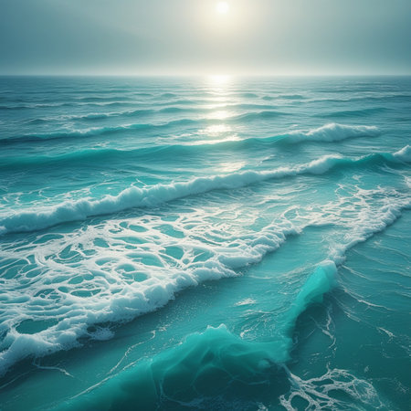 Beautiful seascape. Composition of nature. 3dの素材