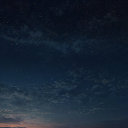 Night sky with stars and milky way, beautiful natural background.