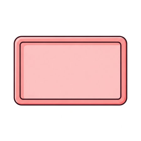3D rendering of a blank signboard isolated on white background.