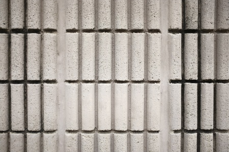 Texture of stained cement wall in pale beige colorの写真素材