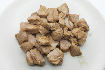 Dice steakの写真素材