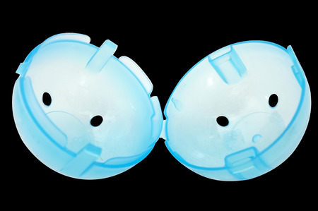 Toy egg capsule, Gashaponの写真素材