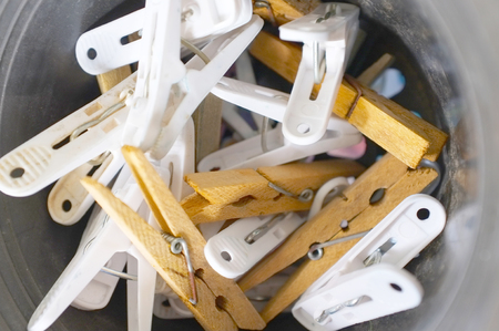 Indigo dyed cloth tool , Thailandの写真素材