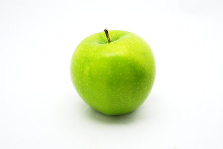 Thai fruit ,Green apple on white backgroundの写真素材