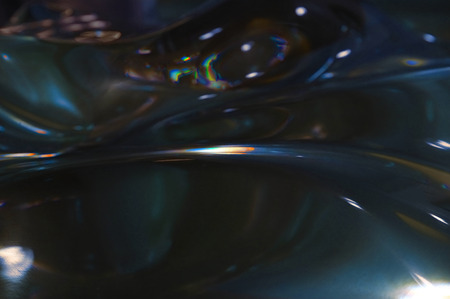 Abstract acrylic waves background. Concept  space , creative artの写真素材