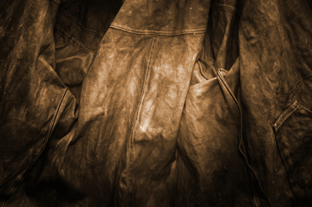 Background, denim jeans background. Jeans texture, fabric. Effect brown toneの写真素材