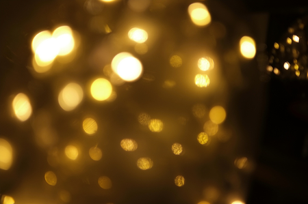 BLURRED LIGHTS AND BOKEH , FESTIVE DESIGN, BACKGROUND FOR CHRISTMAS AND HAPPY NEW YEAR