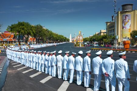 Bangkok , Thailand - MAY 4 : The Royal Coronation Ceremony of King Maha Vajiralongkorn...