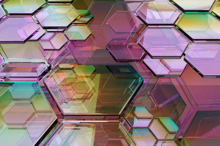 3d illustration. Abstract background blank space for textの写真素材