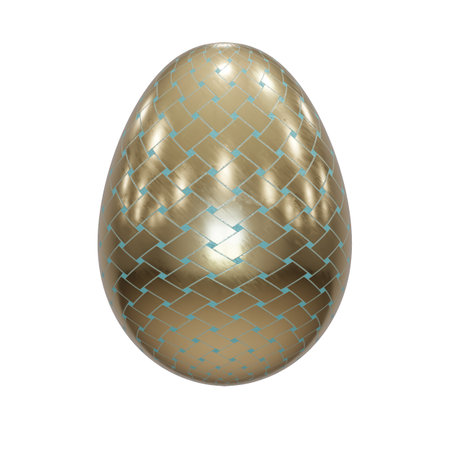 3D Illustration , Easter eggs , Spring holiday. Happy easter eggsの写真素材