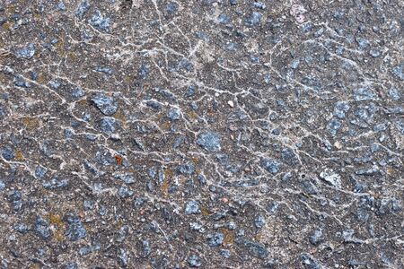 Background. Old cold-toned concrete slab, horizontal.の写真素材